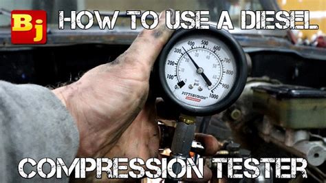 compression test diesel vs regular|compression check on diesel engine.